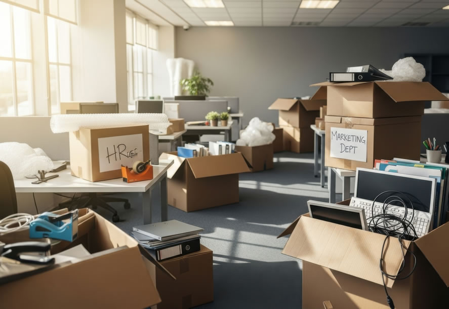 Office and business property clearance from ALC Services (Scotland)